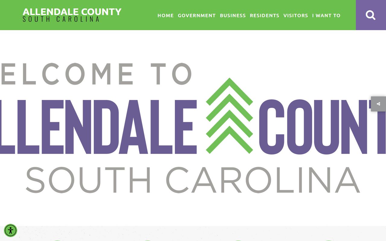 Allendale County government website released inmates records access