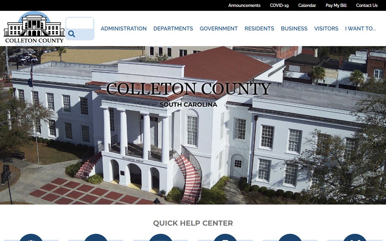 Colleton County released inmates government website