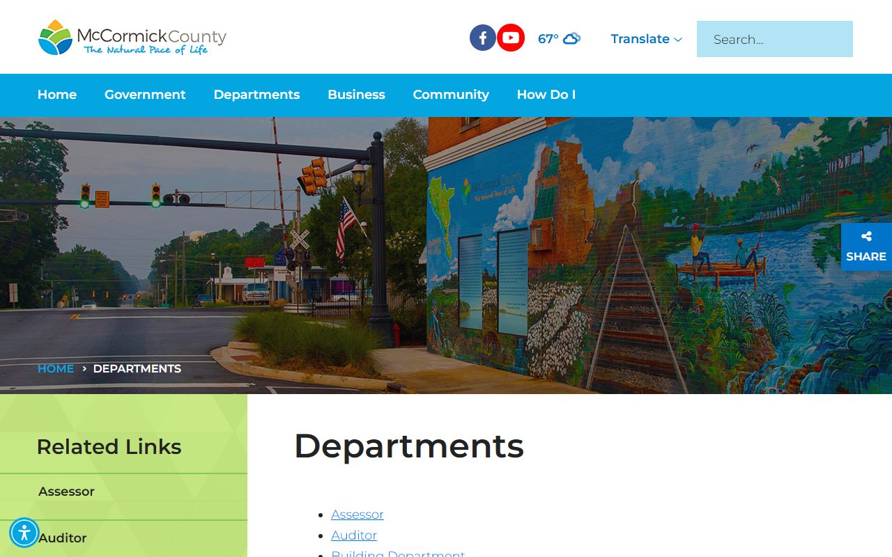 McCormick County released inmates departments