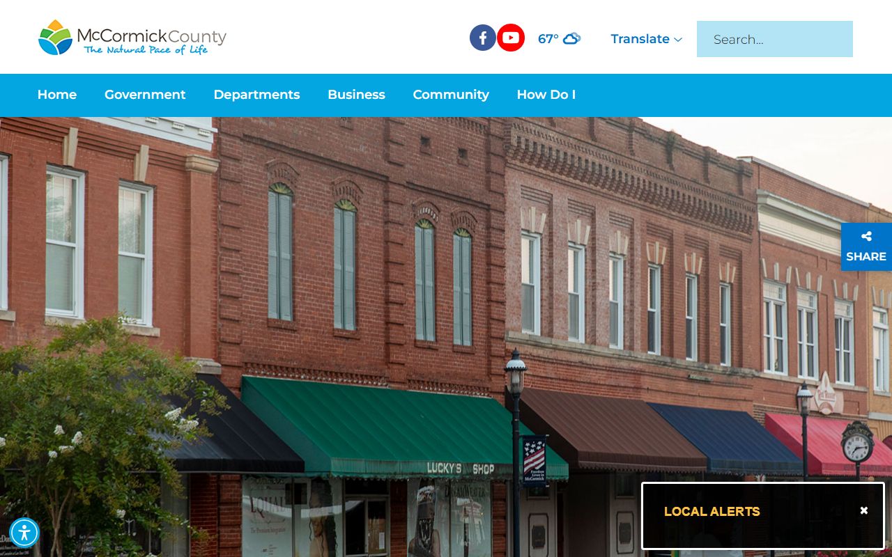 McCormick County released inmates county government