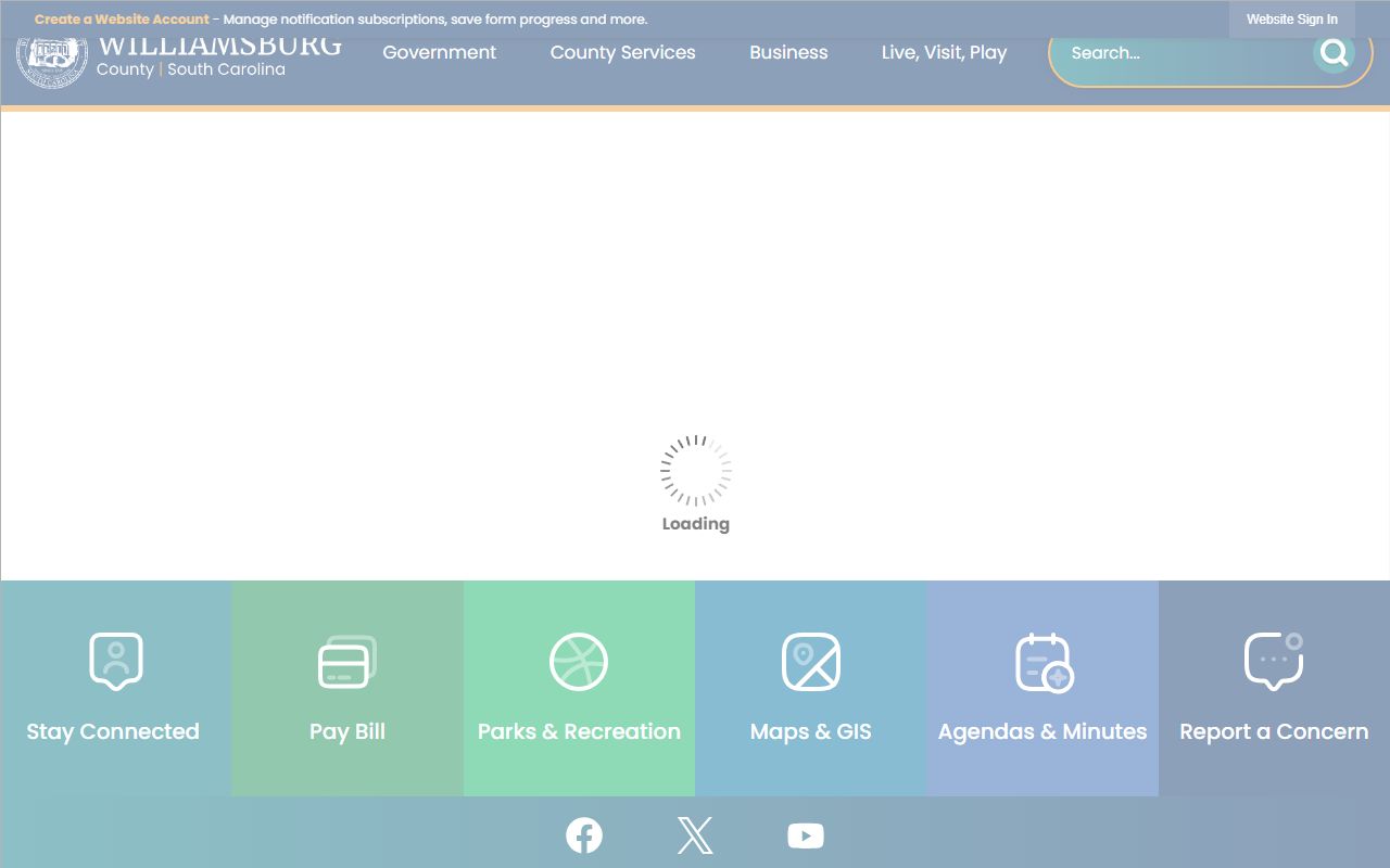 Williamsburg County released inmates county government